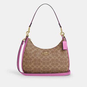 Teri Hobo Bag In Signature Canvas